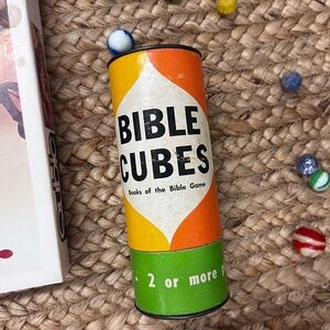 Bible Cubes Game